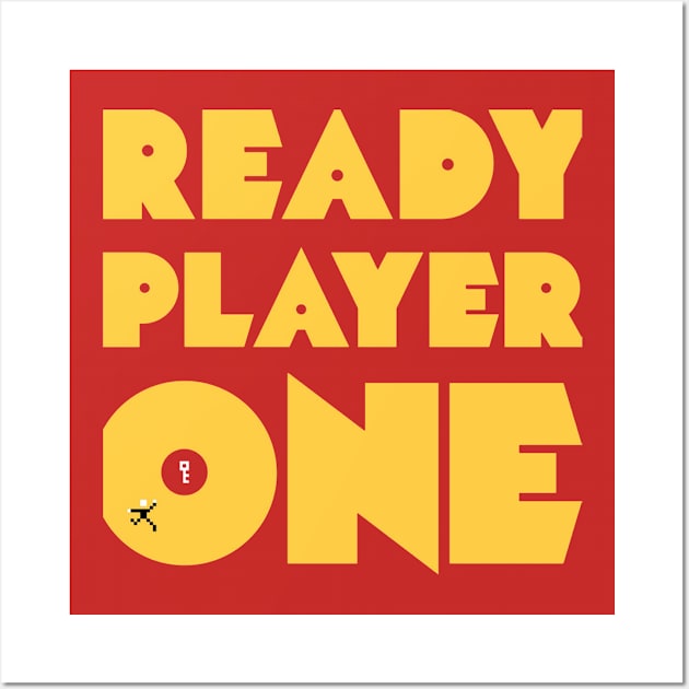 Ready Player One T-Shirt Wall Art by The Basement Podcast